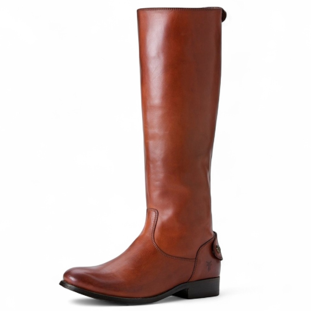 FRYE Distressed Melissa Snap Boots SZ 9